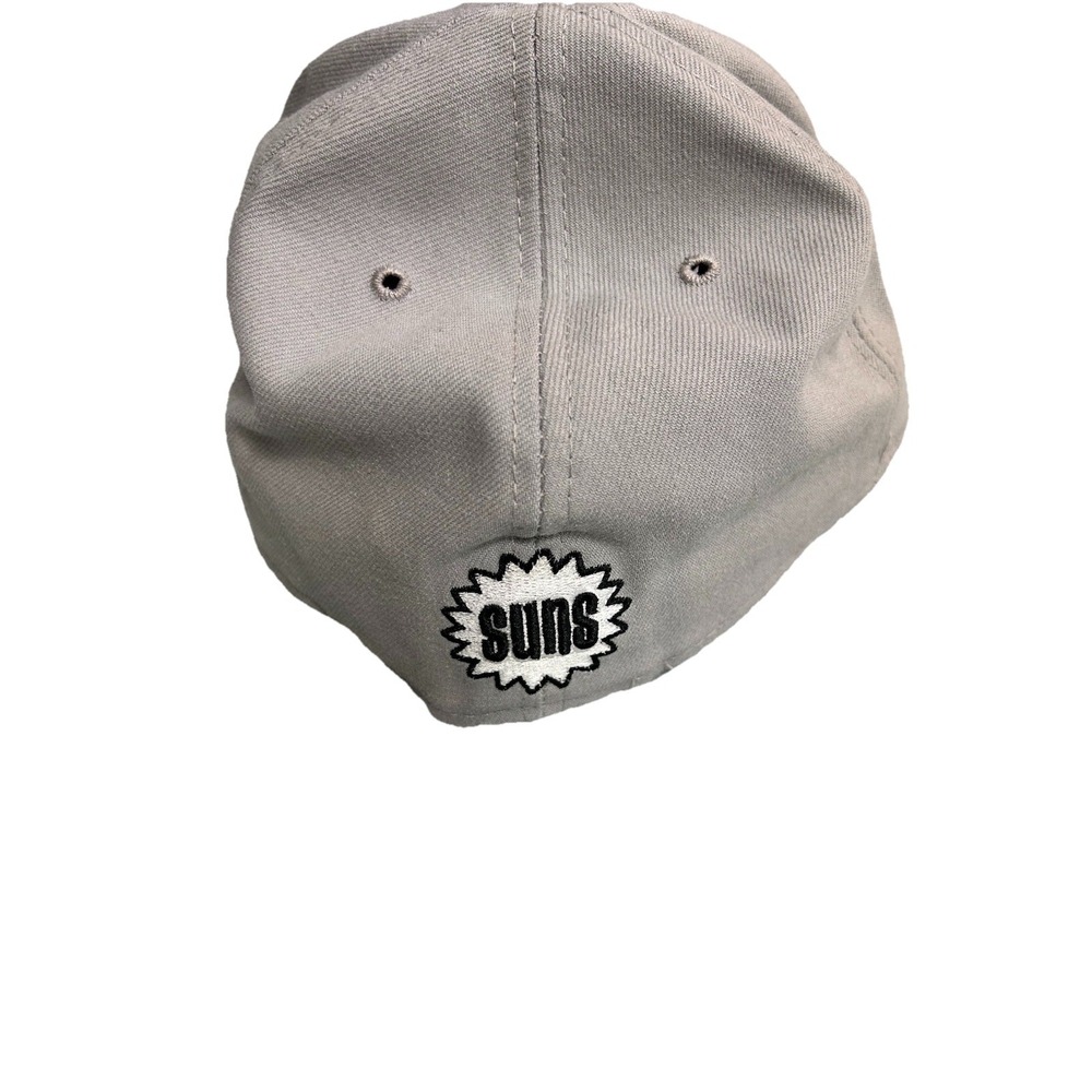 New Era 59FIFTY Phoenix Suns PHX Hat NBA Hardwood Classic Grey Black Fitted 7 34 - Picture 3 of 9